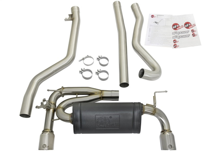 afe POWER MACH Force-Xp 2016+ BMW 340i/340ix/ 3.0L 304 SS Cat-Back Exhaust System
