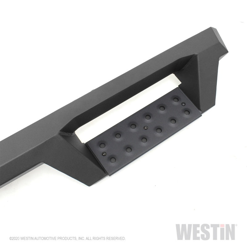 Westin Chevy Silverado 2500/3500 Crew Cab (6.5ft Bed) HDX W2W Nerf Step Bars - Textured Black
