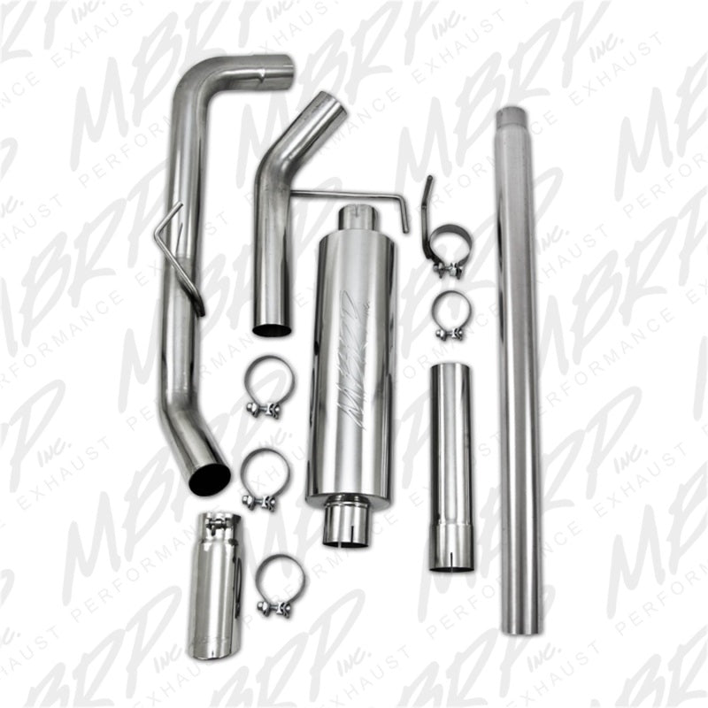 MBRP Ford F150 EC/CC-SB Cat Back Single Side