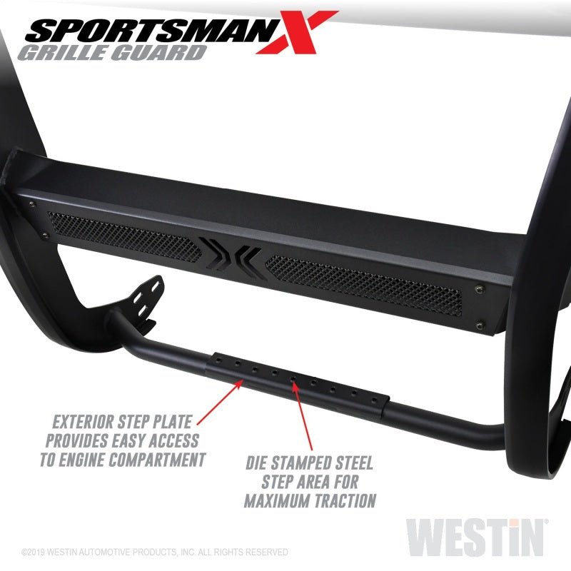 Westin 16+ Toyota Tacoma Sportsman X Grille Guard - Tex. Blk