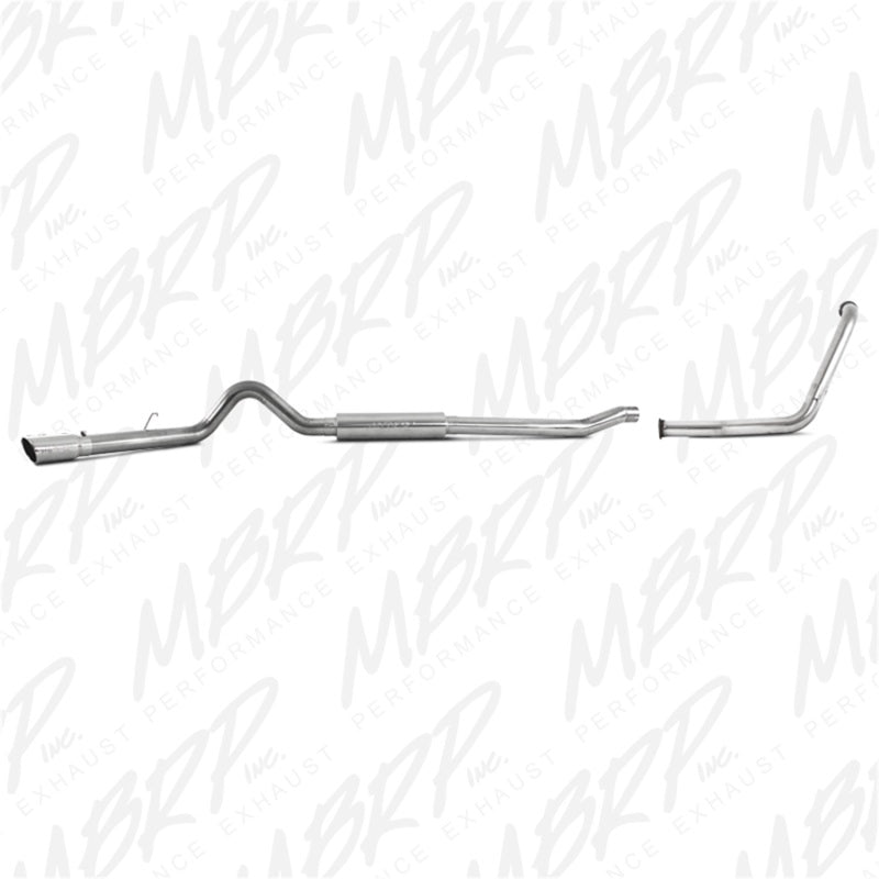 MBRP Ford F-250/350 6.0L EC/CC Turbo Back Single Side (Stock Cat)