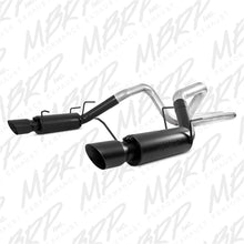 Load image into Gallery viewer, MBRP Ford Mustang GT 5.0L 3in Cat Back Dual Split Rear Race Version 4in Tips - Black