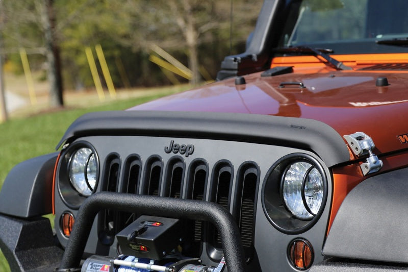 Rugged Ridge Bug Deflector Matte Black Jeep Wrangler