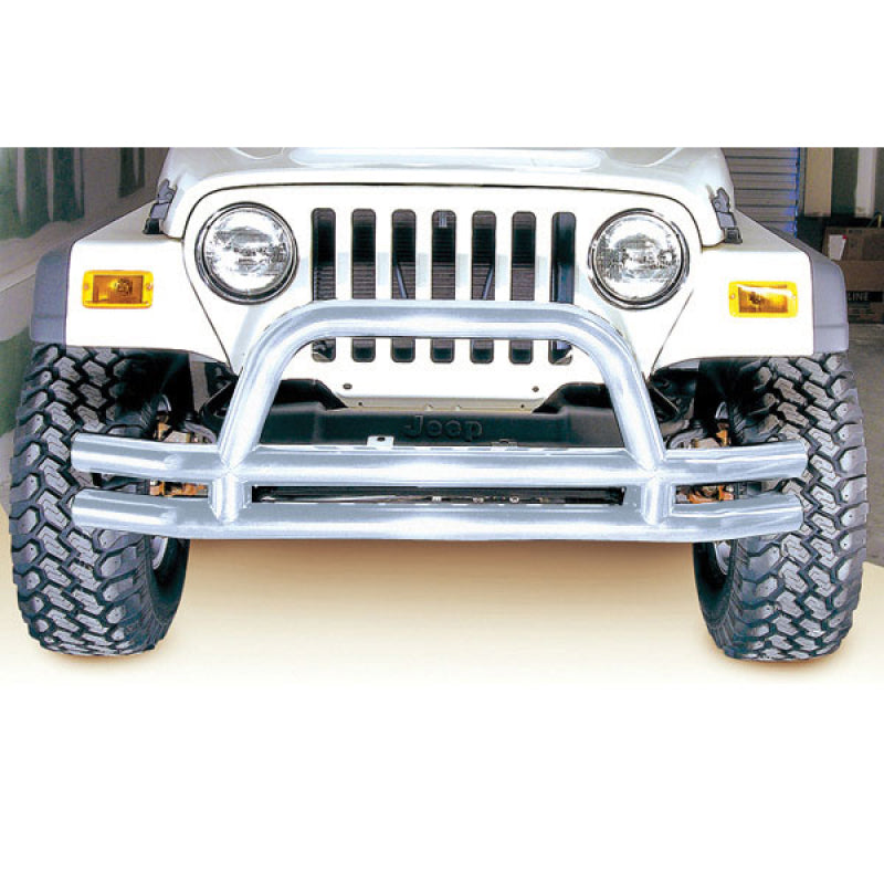 Rugged Ridge 3-In Double Tube Front Bumper SS Models