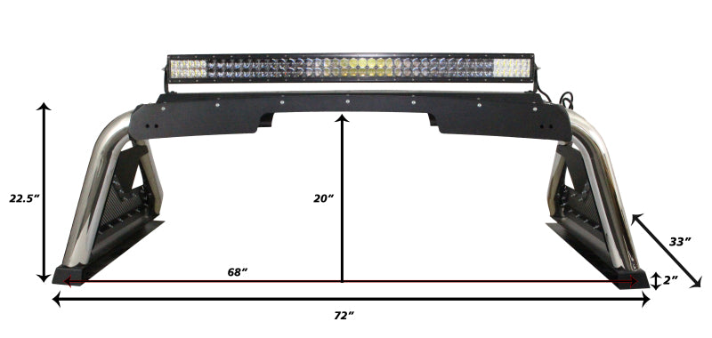 Go Rhino Toyota Tundra Sport Bar 2.0 (Full Size) - SS