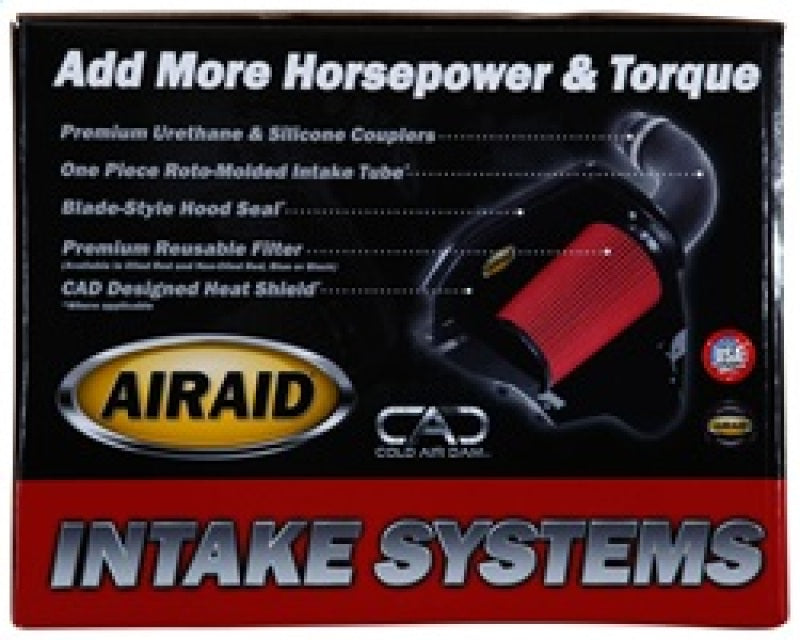 Airaid 11+ Jeep GC / 11-13 Dodge Durango 3.6/5.7L CAD Intake System w/o Tube (Dry / Red Media)