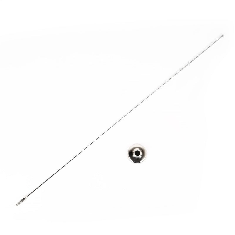 Rugged Ridge Jeep Wrangler TJ/LJ Stainless Steel Antenna Mast & Base