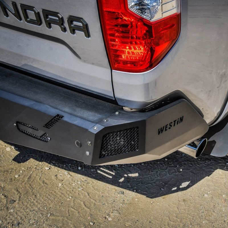 Westin 14+ Toyota Tundra (Excl. Tundra w/Blind Spot Sys) Pro-Series Rear Bumper - Tex. Blk