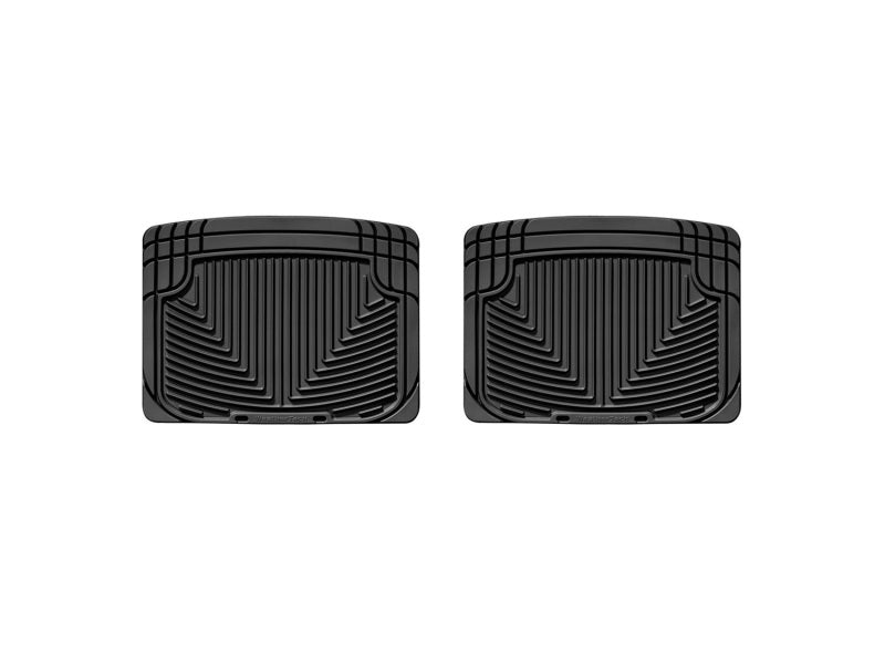 WeatherTech Mercedes-Benz 300CE Rear Rubber Mats - Black