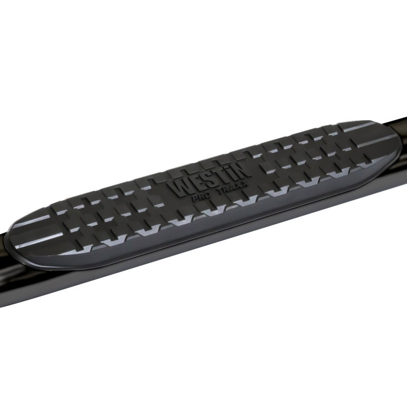 Westin 2007+ Chevy Silverado 1500 Reg Cab PRO TRAXX 4 Oval Nerf Step Bars - Black