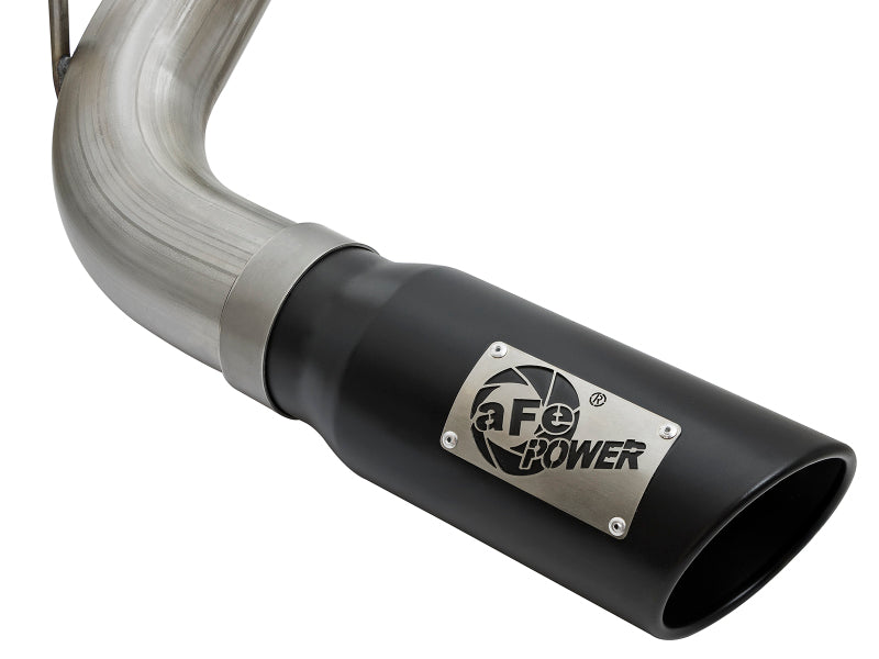 aFe MACHForce XP 2.5in Cat-Back Exhaust System w/ Black Tip Nissan Frontier 2017+ V8-5.6L
