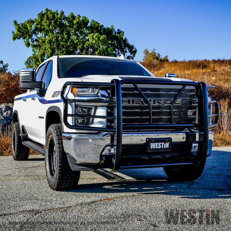Westin Chevrolet Silverado 2500/3500 HDX Grille Guard - Black