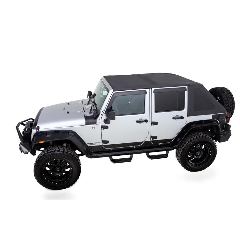 Rampage Jeep Wrangler(JK) Unlimited Trailview Fastback - Black Diamond