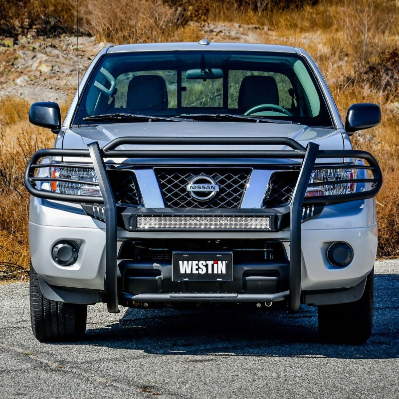 Westin 12+ Nissan Frontier Sportsman X Grille Guard - Textured Black