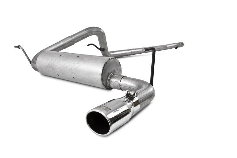 MBRP Jeep Wrangler/Rubicon 3.6L Cat Back Single Rear Exit Alum Exhuast