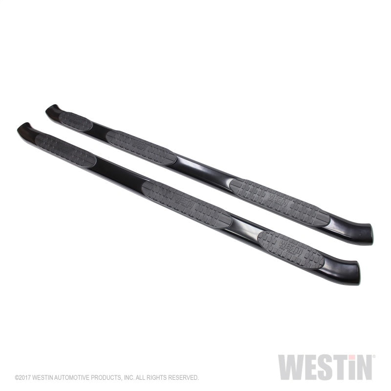 Westin Ford F-250/350 Crew Cab (8ft Bed) PRO TRAXX 5 WTW Oval Nerf Step Bars - Black