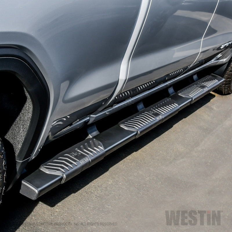 Westin Chevrolet Silverado/Sierra 1500 Crew Cab (6.5ft) R5 Modular Nerf Step Bars - Black