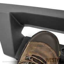 Load image into Gallery viewer, Westin Ram 1500 Quad Cab Drop Nerf Step Bars - Textured Black