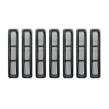 Load image into Gallery viewer, Rugged Ridge Billet Grille Inserts Black Jeep Wrangler