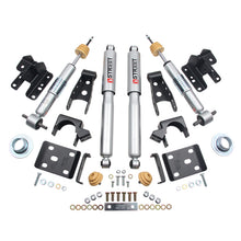 Load image into Gallery viewer, Belltech LOWERING KIT Chevy Silverado/Sierra 1in to -2in Front/4in Rear w/ Street Perf Shocks