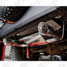 Load image into Gallery viewer, MBRP Jeep Wrangler/Rubicon 3.6L/3.8L V6 Axle-Back Dual Rear Exit Aluminum Performance Exhuast