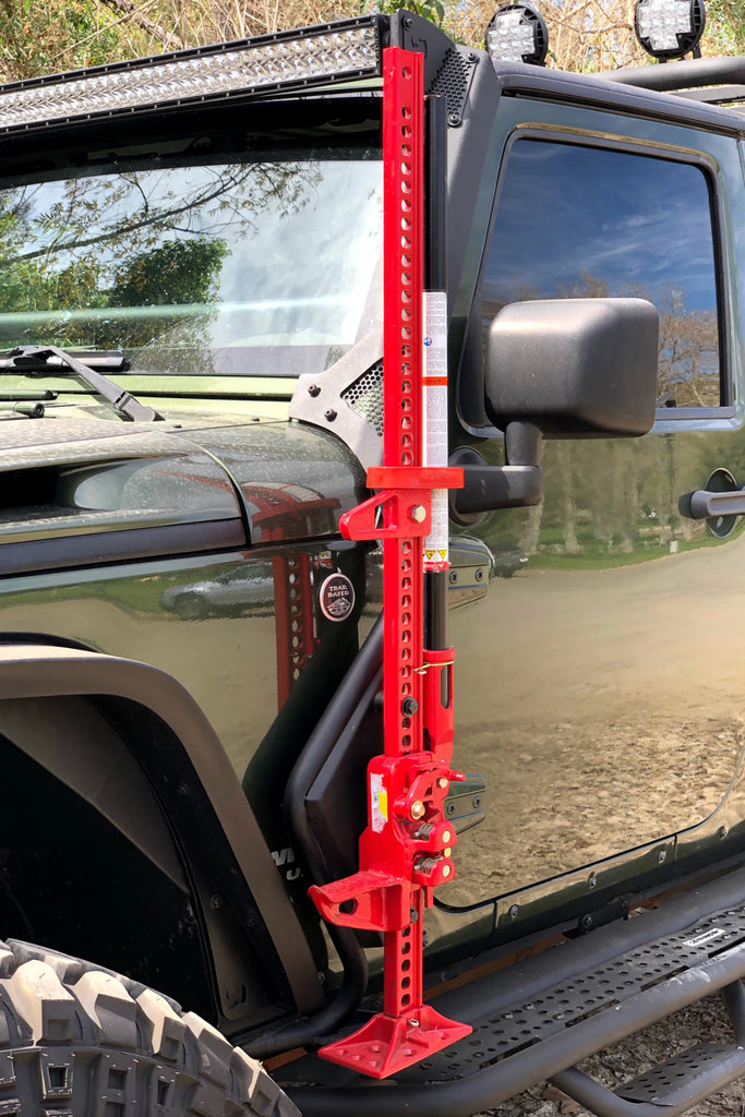 Go Rhino Jeep Wrangler JK/JKU Exterior Jack Mount