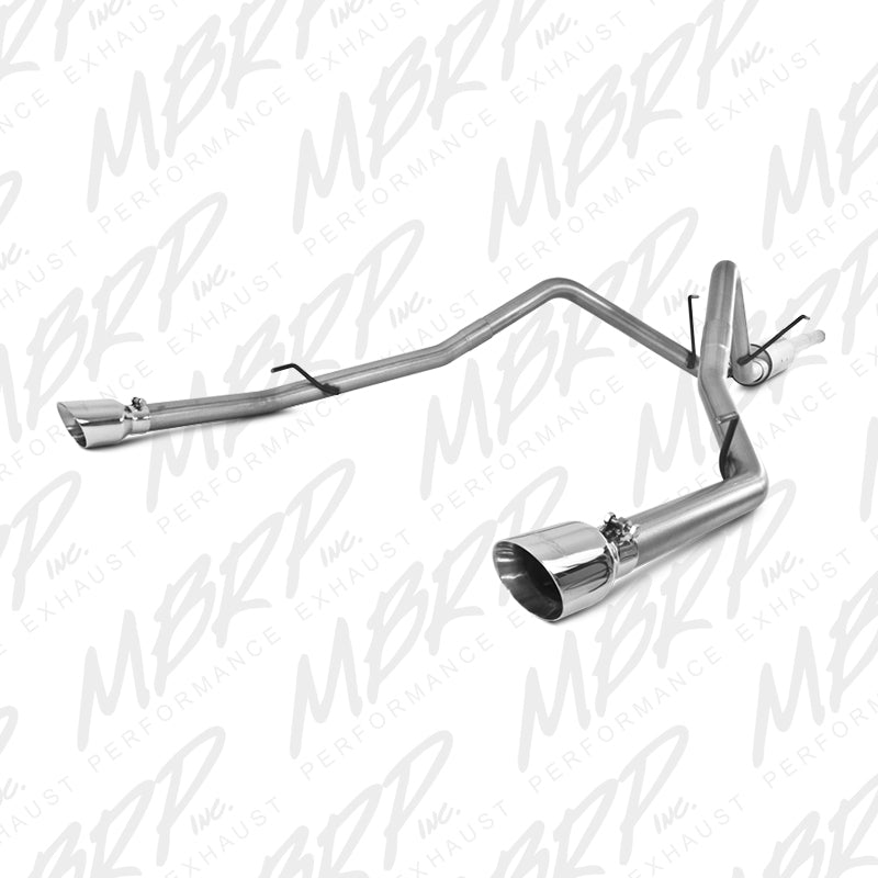 MBRP Dodge Ram 1500 5.7L Cat Back Dual Split Rear