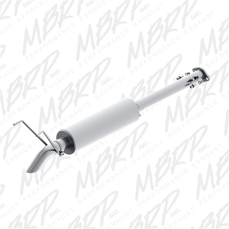 MBRP Toyota Tacoma 2.4/2.7/3.4L 2.5in Cat Back Turn Down Style Alum Exhaust System