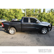 Load image into Gallery viewer, Westin 19+ Ram 1500 Crew Cab E-Series 3 Nerf Step Bars - Black