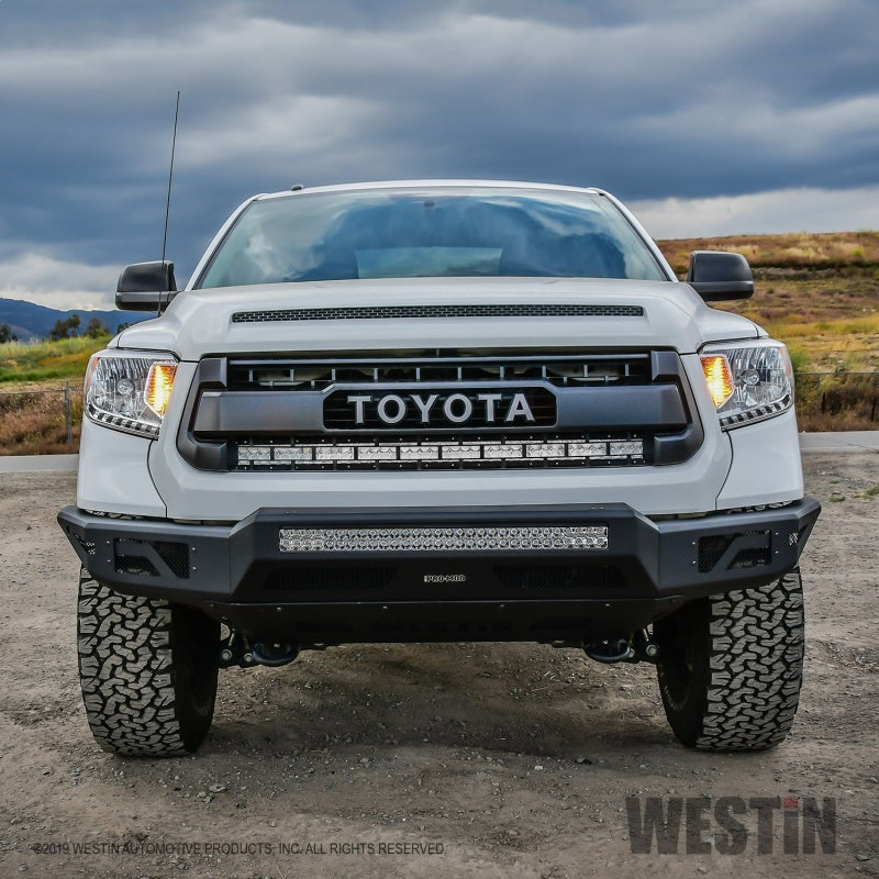 Westin 14+ Toyota Tundra Pro-Mod Front Bumper - Tex. Blk