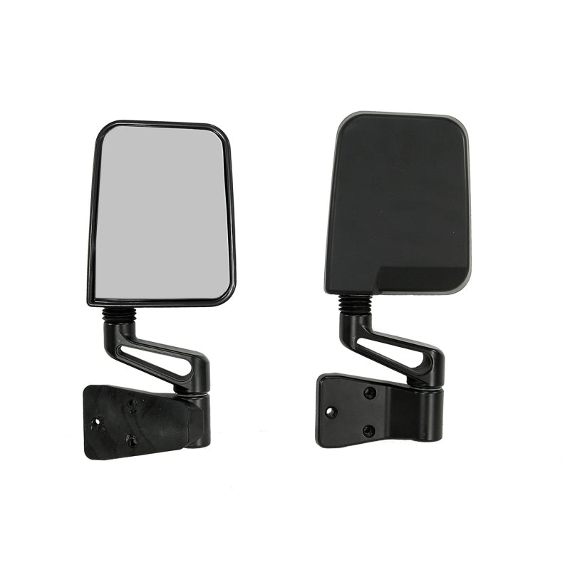 Rugged Ridge Jeep YJ/TJ Black Door Mirror Kit