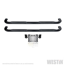 Load image into Gallery viewer, Westin Chevrolet Silverado/Sierra 1500 Crew Cab Platinum 4 Oval Nerf Step Bars - Black