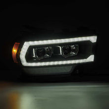 Load image into Gallery viewer, AlphaRex 19+ Ram 2500 PRO-Series Projector Headlights Plank Style Black w/Activation Light