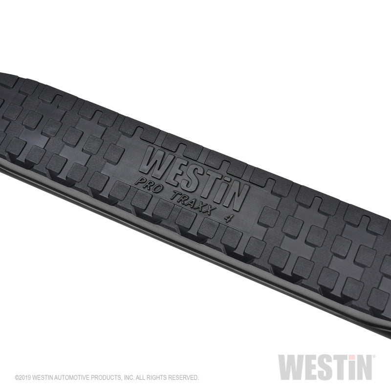 Westin 19+ Chevrolet Silverado / GMC Sierra 1500 Reg Cab PRO TRAXX 4 Oval Nerf Step Bars - Black