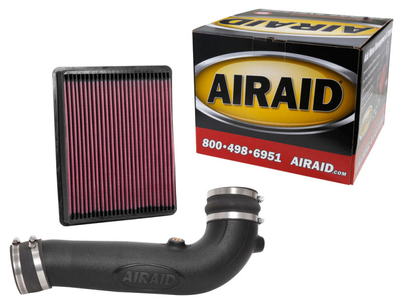 Airaid 17+ GMC Sierra/Yukon V8-6.2L F/I Jr Intake Kit - Oiled / Red Media