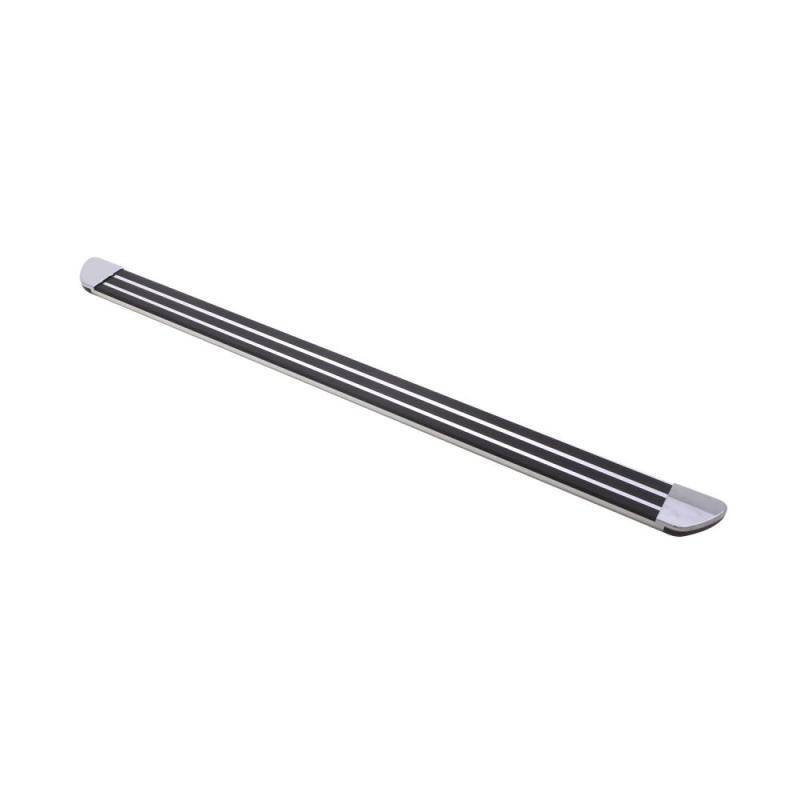 Lund Chevy Silverado 1500 Crew Cab Crossroads 87in. Running Board Kit - Chrome