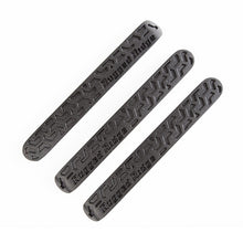 Load image into Gallery viewer, Rugged Ridge Elite Dr Hndle Inserts Black Tread 2Dr Jeep Wrangler JK