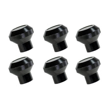 Load image into Gallery viewer, Rugged Ridge Jeep CJ Black Billet Stainless Steel Dash Knob Set Billet