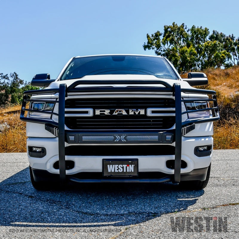 Westin 19+ Ram 1500 Sportsman X Grille Guard - Textured Black (Excluding Classic & Rebel)