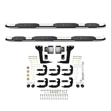 Load image into Gallery viewer, Westin 19+ Ram 1500 Quad Cab w/ 6.5ft Bed PRO TRAXX 5 W2W Oval Nerf Step Bars - Stainless Steel