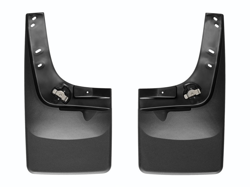 WeatherTech Chevrolet Colorado No Drill Mudflaps - Black
