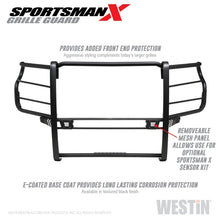 Load image into Gallery viewer, Westin Chevy Silverado 2500/3500 Sportsman X Grille Guard - Textured Black