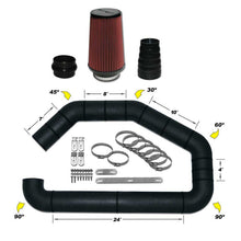 Load image into Gallery viewer, Airaid U-Build-It - Universal 4in Master Kit I w/700-470 (9in) Filter