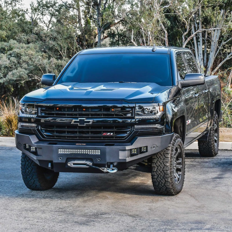 Westin 15+ Chevrolet Silverado 2500/3500 Pro-Series Front Bumper - Textured Black