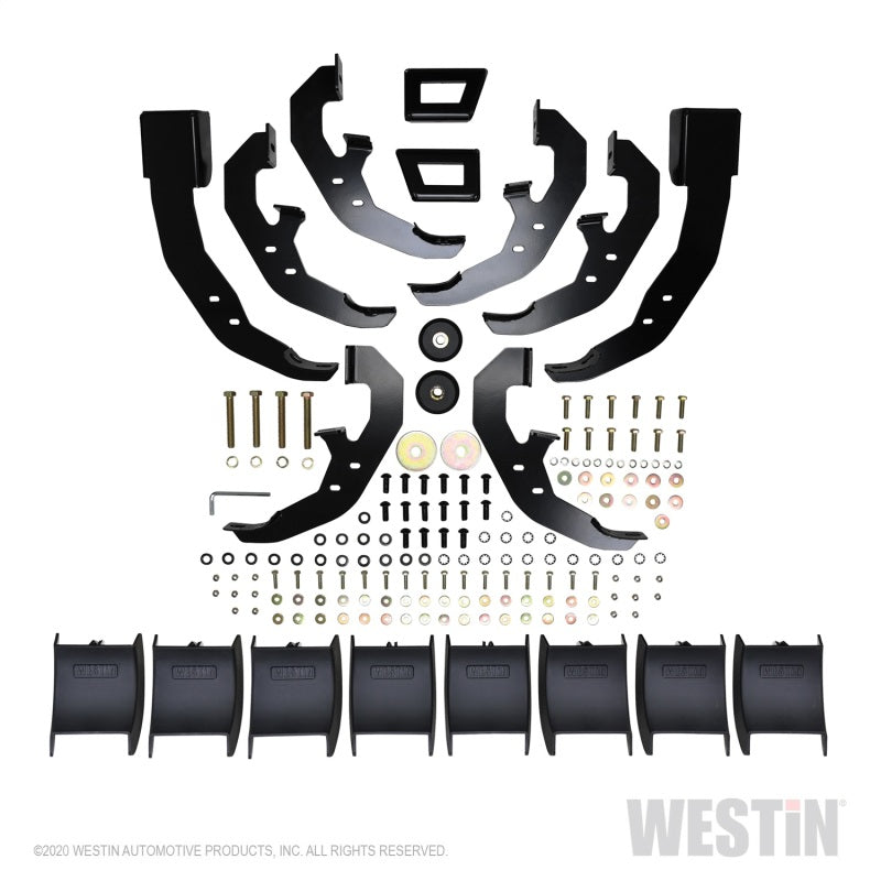 Westin Chevy Silverado 2500 Crew Cab (6.5ft Bed) PRO TRAXX Nerf Step Bars - Stainless Steel