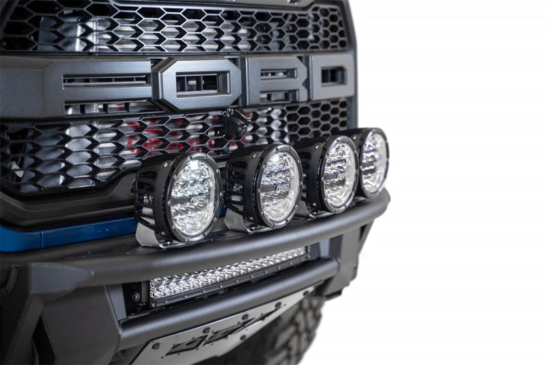 Addictive Desert Designs 17+ Ford Raptor Pro Bolt-On Front Bumper - Hammer Black