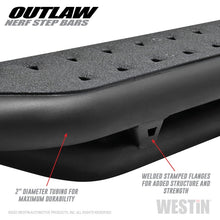 Load image into Gallery viewer, Westin Jeep Gladiator Outlaw Nerf Step Bars - Textured Black