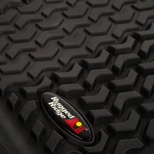 Load image into Gallery viewer, Rugged Ridge Floor Liner Front/Rear/Cargo Black Jeep Wrangler JL 4 Dr (Excl. 4XE Models)