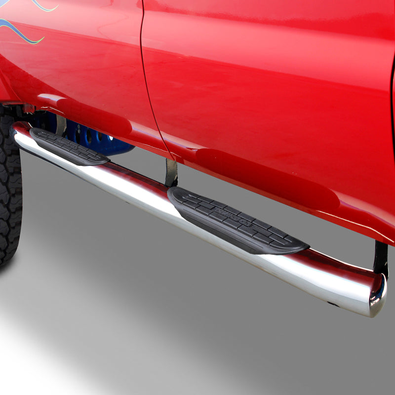 Go Rhino Chevrolet/GMC Silverado/Sierra 2500/3500HD CC Diesel 415 Series SideSteps - Polished
