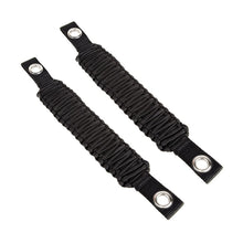 Load image into Gallery viewer, Rugged Ridge Paracord A-Pillar/Seat Mnt Hdle Black Jeep Wrangler JK